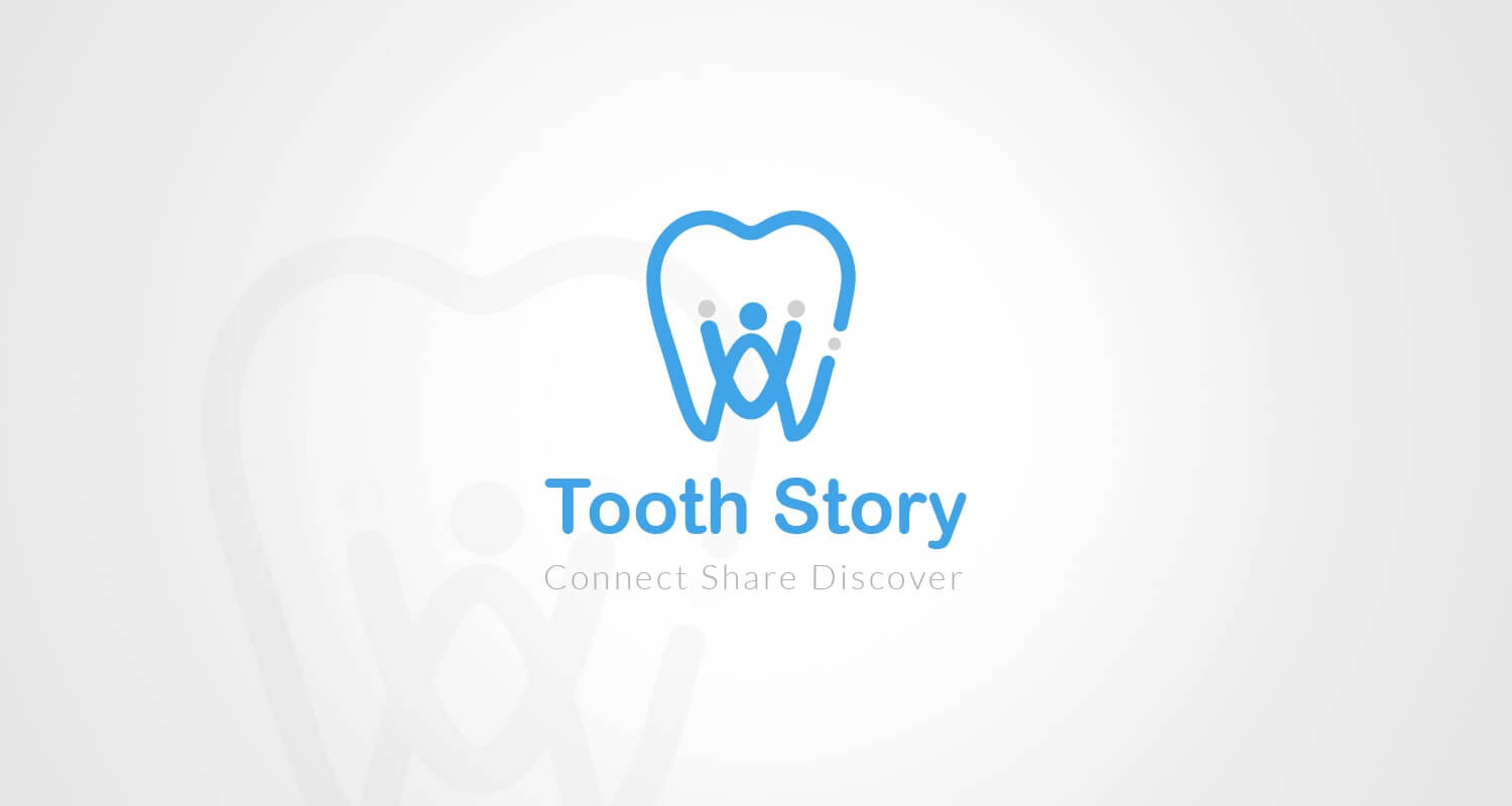 Tooth Story Logo Logo | تصميم شعار حكاية الأسنان | خدمة تصميم الشعارات | العلامة التجارية | طيف