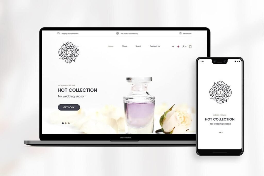 Wejdana Perfume Website