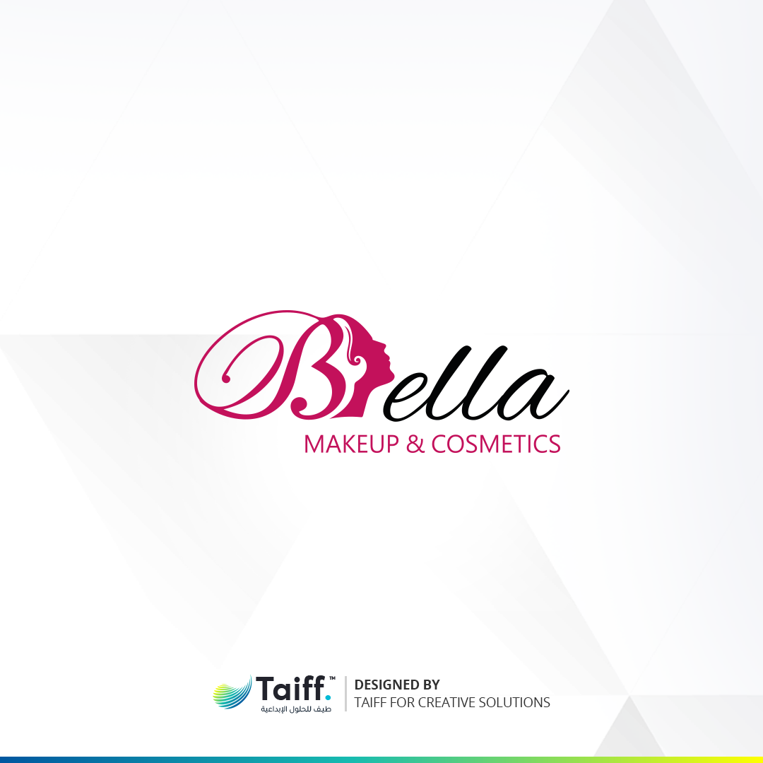 تصميم شعار Bella Makeup & Cosmetics | خدمة تصميم الشعارات | العلامة التجارية | طيف