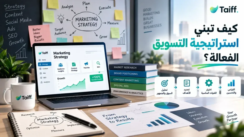 كيف تبني استراتيجية التسويق الفعالة