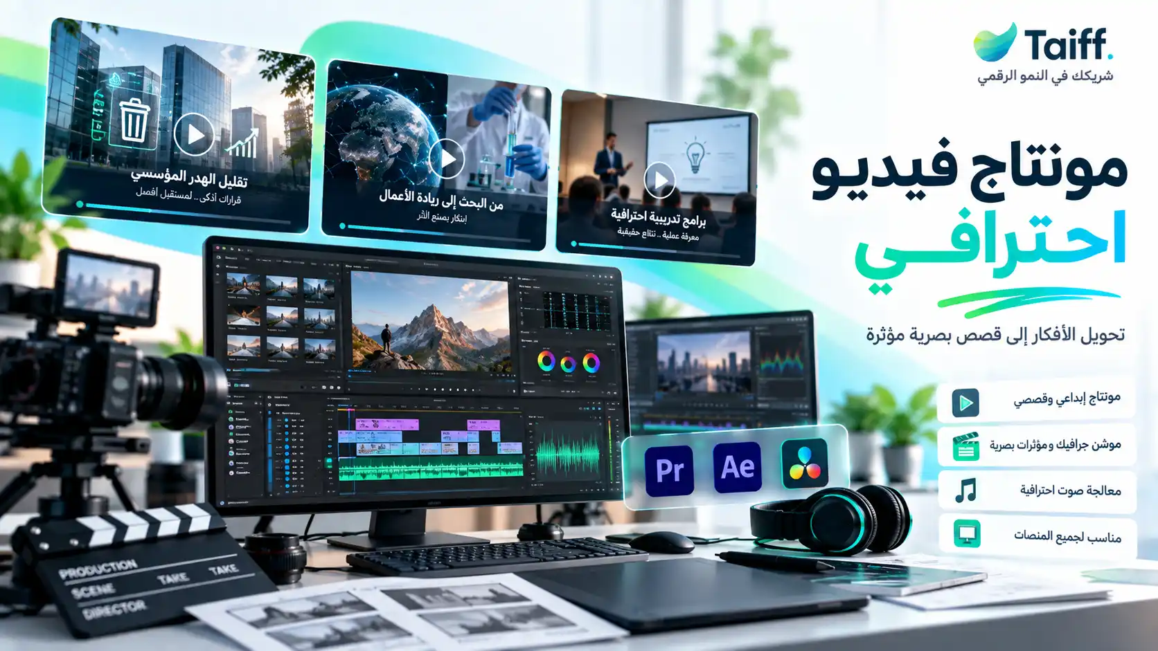 مونتاج فديو احترافي