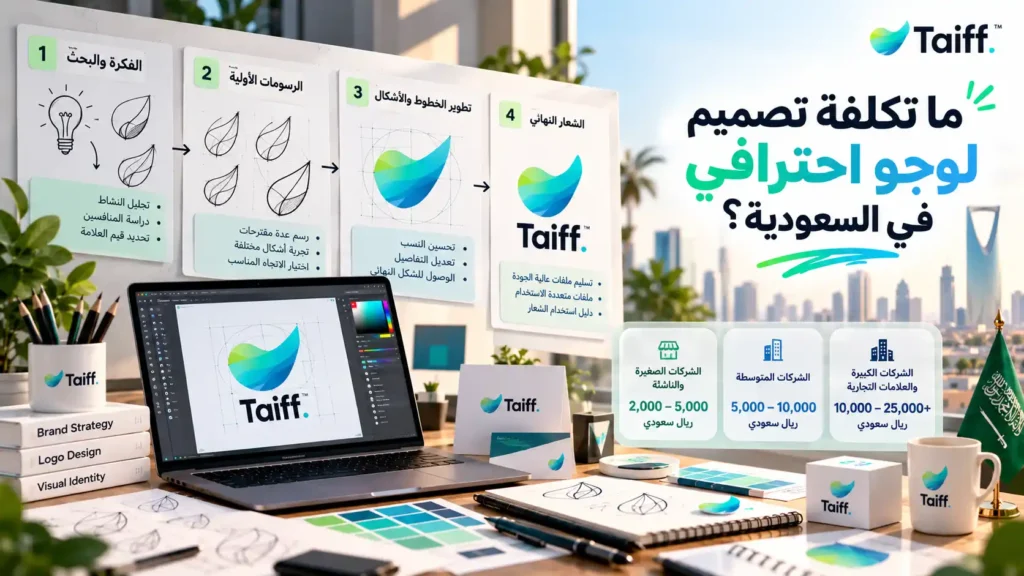 طريقة تصميم لوجو احترافي 1 ما تكلفة تصميم لوجو احترافي في السعودية؟
