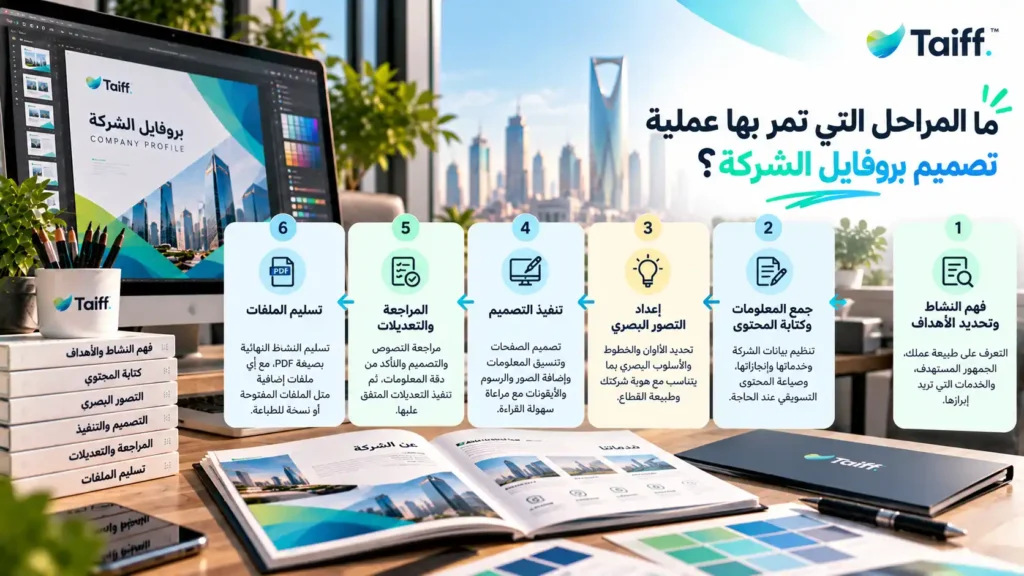 افضل شركة تصميم بروفايل: كيف تختار الشركة المناسبة لعلامتك التجارية؟ 1 مراحل تصميم بروفايل الشركة
